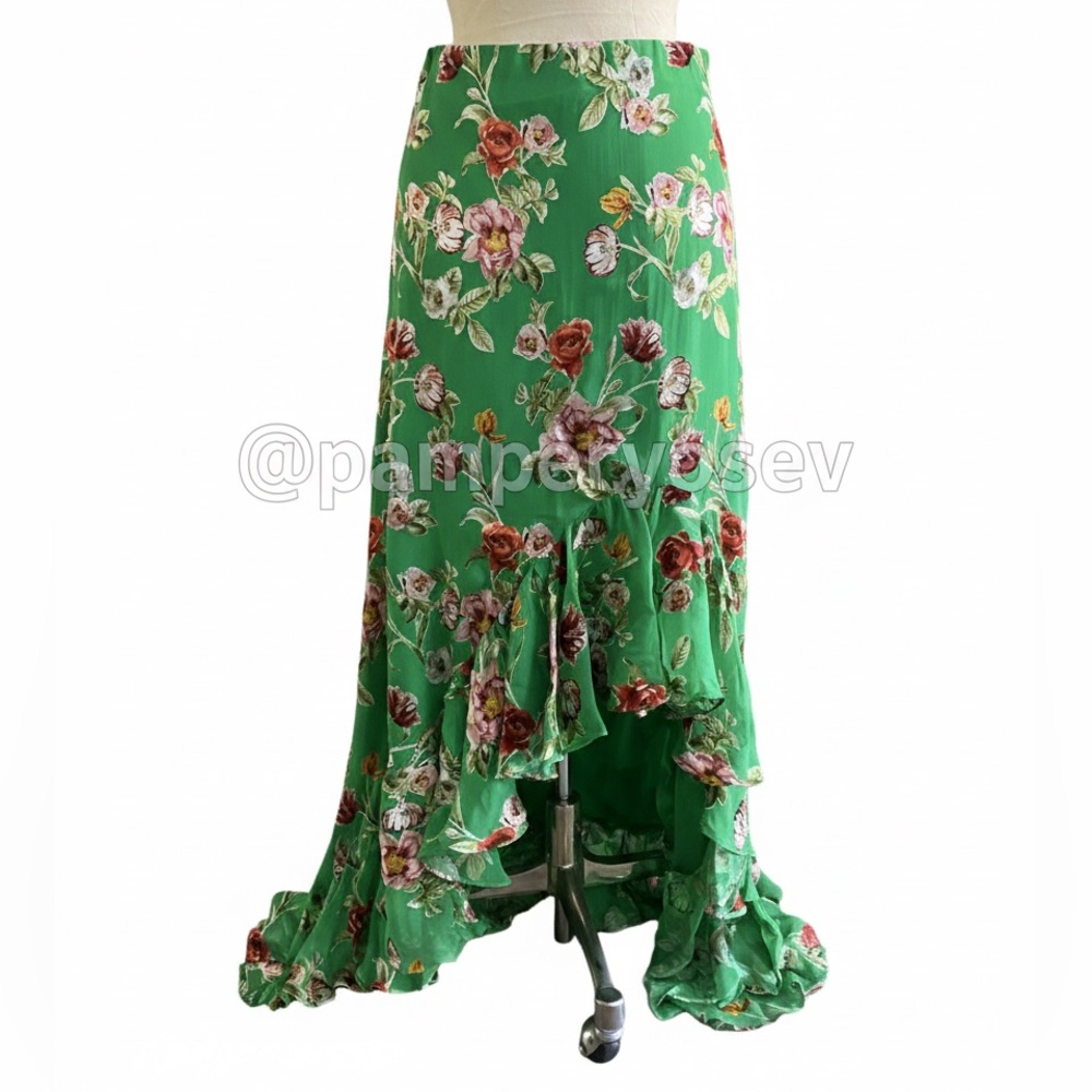 Alice + Olivia Soraya High Low Skirt - Picture 7 of 16